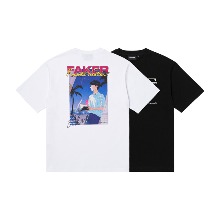 tee shirt blanc Faker 